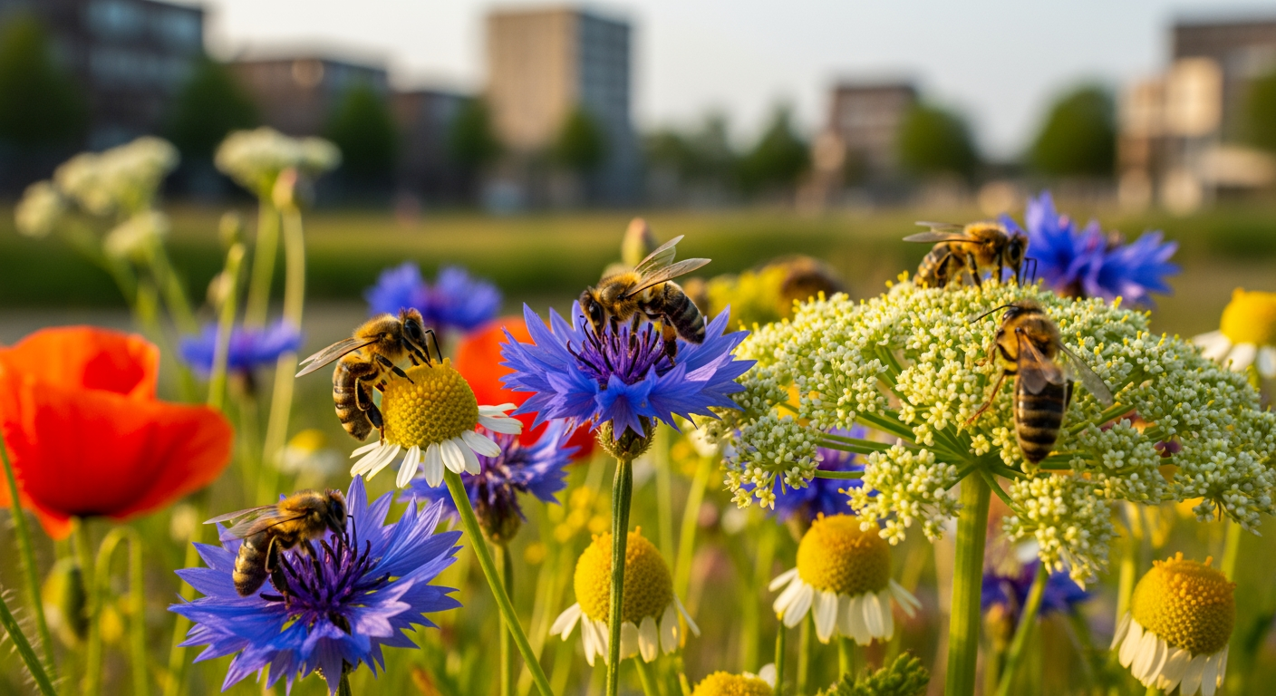 Bloemen in Leidsche Rijn
